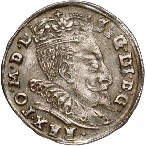 Zygmunt III Waza, Trojak Wilno 1596 - Prus 
