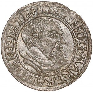 Śląsk, Ks.Krośnieńskie, Jan Kostrzyński, Grosz 1545, Krosno