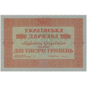 Ukraina, 2.000 hryven 1918