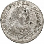 Sobieski, Szóstak Bydgoszcz 1683 TLB - rzadki portret 