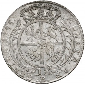 Friedrich III. der Große, preußischer Ort, geprägt nach polnischem Vorbild 1755, Wrocław