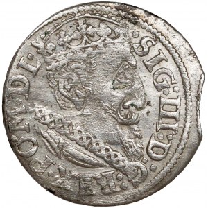 Zygmunt III Waza, Trojak Ryga 1619 - duże popiersie - RZADKI