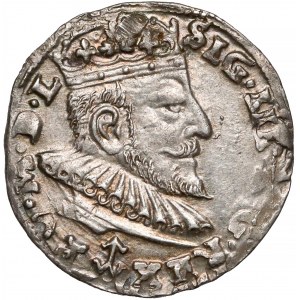 Zygmunt III Waza, Trojak Wilno 1590 - Chalecki - b.ładny 