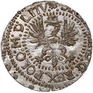 Zygmunt III Waza, Grosz Wilno 1615 HW - data w otoku - rzadki 