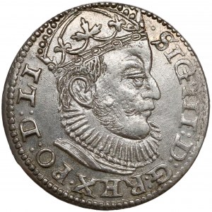 Zygmunt III Waza, Trojak Ryga 1589 - znak przed GE