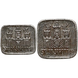 Szprotawa (Sprottau), 10 i 50 fenigów 1918 (2szt)