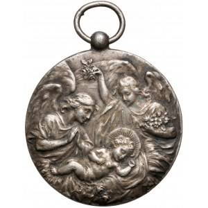 Medal religijny z dzieciątkiem Jezus