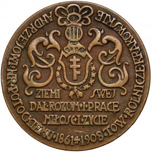 Medal Pamięci Andrzeja Potockiego 1908 - rzadki