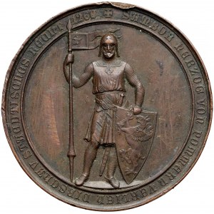 Pomorze, Tczew, Medal pamiątka nadania praw miejskich 1860