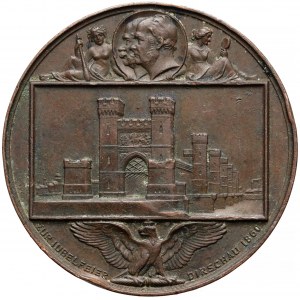 Pomorze, Tczew, Medal pamiątka nadania praw miejskich 1860