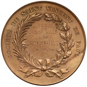 France, Medal St. Vincent De Paul 1903