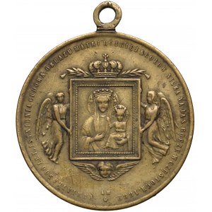 Medalik religijny Matka Boska Częstochowska, Jasna Góra 1882