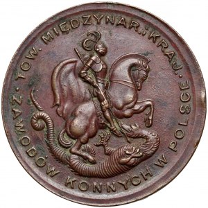 Medal Dla Hodowcy Koni, Warszawa 1930