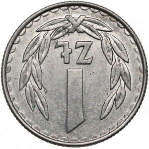 Destrukt 1 złoty 1984 - ODWROTKA