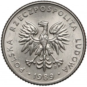 Próba NIKIEL 10 złotych 1989 - zwykły