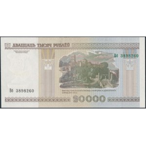 Bielarus, 20.000 Rubles 2011 in folder
