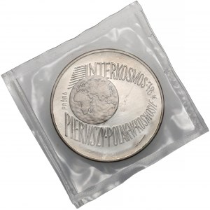 Próba NIKIEL 100 złotych 1978 Interkosmos - w zgrzewce