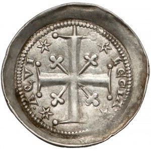 Italia / Akwileja, Grzegorz di Montelongo (1251-1269), Denar