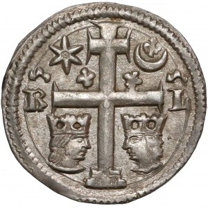 Węgry / Sławonia, Laszlo IV (1272-1290), Denar