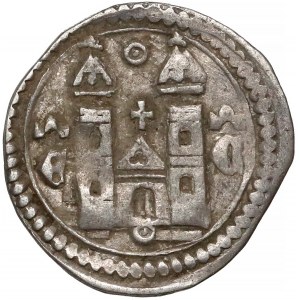 Węgry, Laszlo IV (1272-1290), Denar - kościół - rzadki