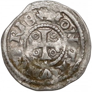 Węgry, Stefan V (1270-1272), Denar - Sfinks
