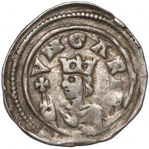 Węgry, Bela IV (1235-1270), Denar - Orzeł i Zając 