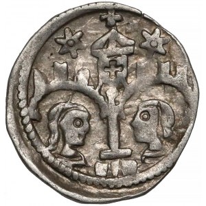 Węgry, Laszlo IV (1272-1290), Denar - Smok