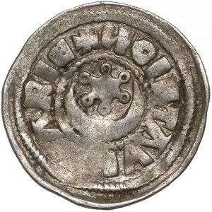 Węgry, Stefan V (1270-1272), Denar - Jeleń - rzadki