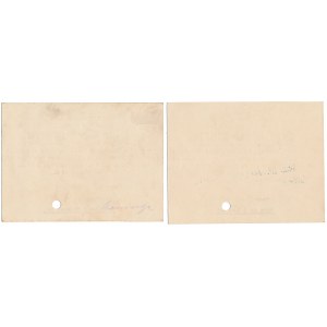 Antonienhutte Consum-Verein (Wirek), 2x 1 mk w.d. 1914 i 1915 (2szt)