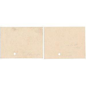 Antonienhutte Consum-Verein (Wirek), 2x 1 mk w.d. 1914 i 1915 (2szt)