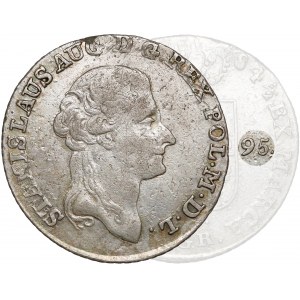 Poniatowski, Złotówka 1795 M.V. - RZADKA