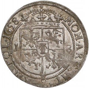 Jan II Kazimierz, Ort Kraków 1658 TLB - bardzo ładny
