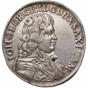 Saksonia, Jan Jerzy III, Gulden (2/3 Talara) 1682