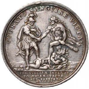 August II Mocny, Medal Pokój w Altranstadt 1706