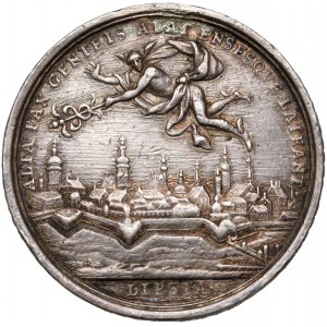 August II Mocny, Medal Pokój w Altranstadt 1706