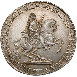 August III Sas, Półtalar wikariacki 1741, Drezno - piękny