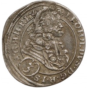 Śląsk, Leopold I, 3 krajcary 1695 MMW, Wrocław - et