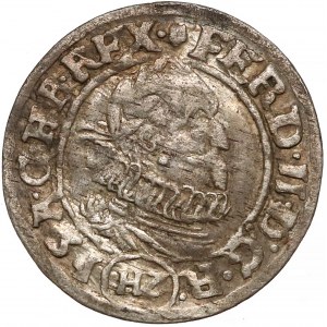 Śląsk, Ferdynand II, 1 krajcar 1633 HZ, Wrocław - RZADKI