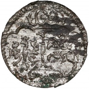 Zygmunt III Waza, Denar Łobżenica 1623