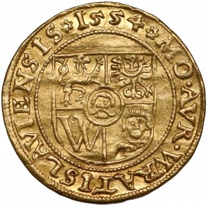 Schlesien, Breslau, Ferdinand I, Ducat Breslau 1554 - rare