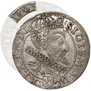 Zygmunt III Waza, Grosz Kraków 1603 - pierwszy - rzadkość