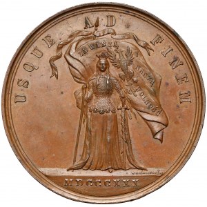 Medal 50. rocznica Powstania Listopadowego 1880 (Malinowski) 