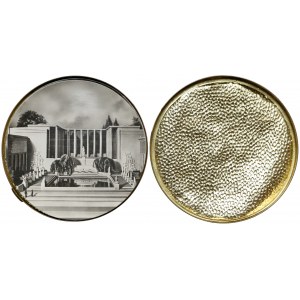 Francja, Medal ze zdjęciami wewnątrz - Wystawa Międzynarodowa Paryż 1937