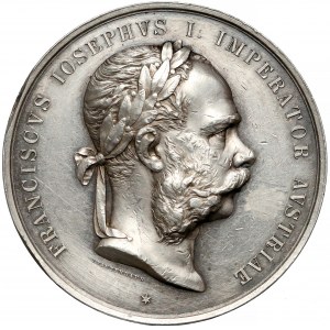 Austria, Medal BENE MERENTI 1873 - dla POLAKA