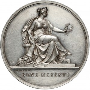 Austria, Medal BENE MERENTI 1873 - dla POLAKA