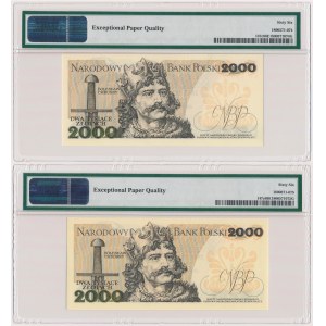 2.000 złotych 1982 - BR i BZ (2szt)