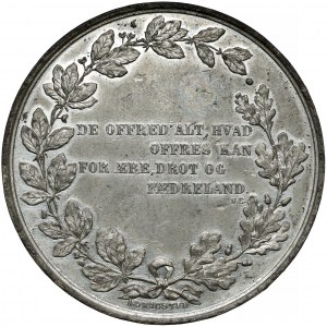 Denmark, Medal Invalide Festen 1895