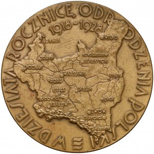 Medal Józef Piłsudski, 10-lecie Odzyskania Niepodległości 1928