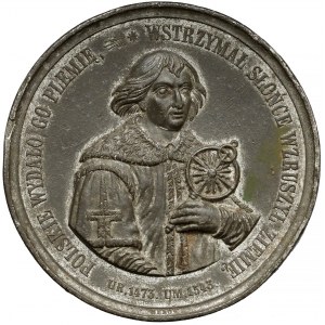 Medal 400-lecie urodzin Mikołaja Kopernika 1873