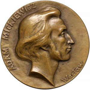 Medal Adam Mickiewicz, Teraz duszą... 1898 (Wacław)